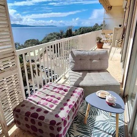 Apartment Charming For 6 View Of The Gulf Ajaccio (Corsica)